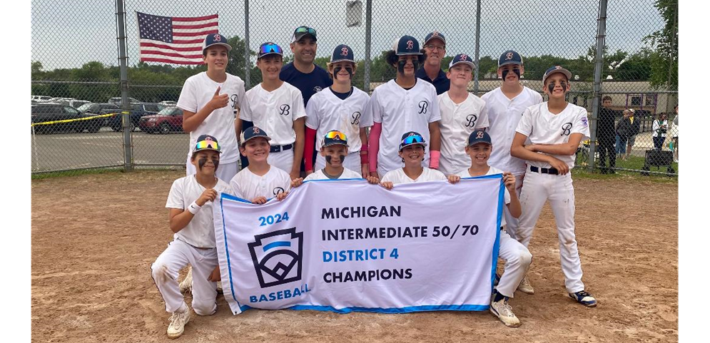2024 Intermediate (13U) District Champions!